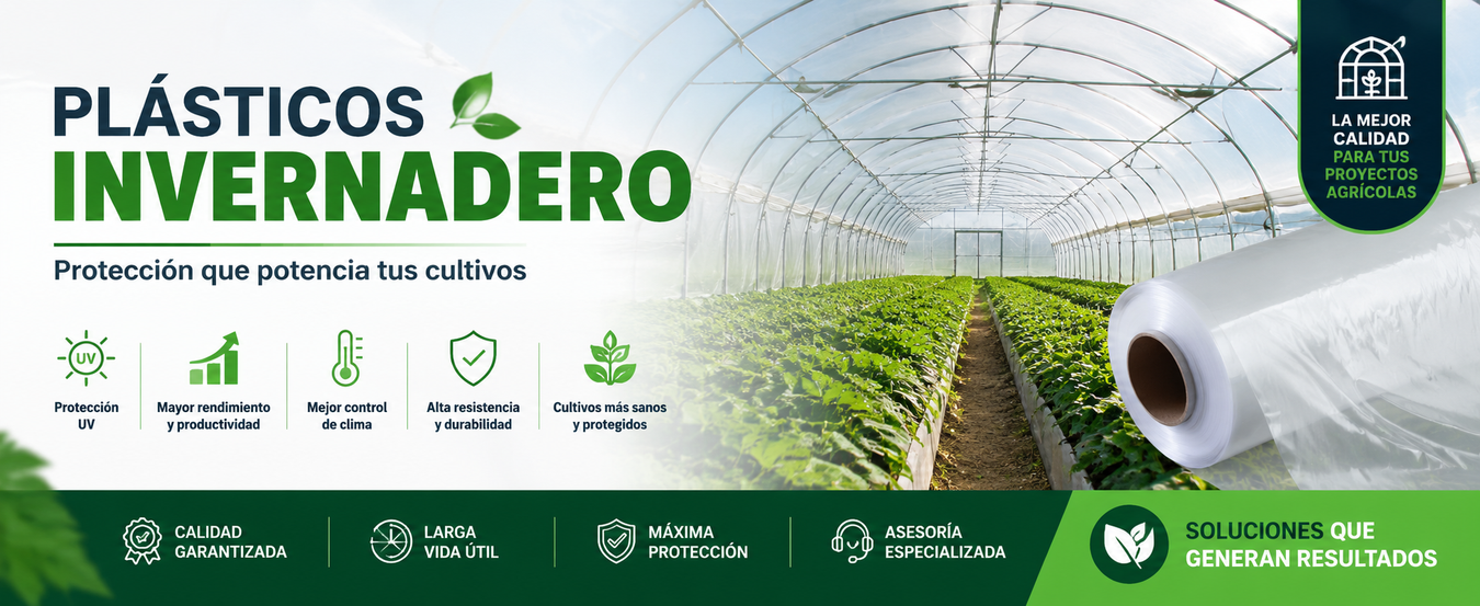 Plasticos para Invernaderos
