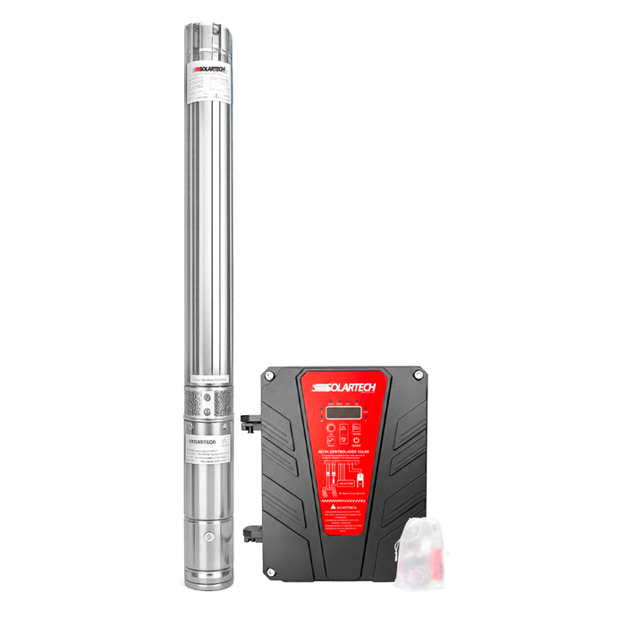 Electrobomba Solartech 3HP 95m 300L/min 280V 4” sumergible