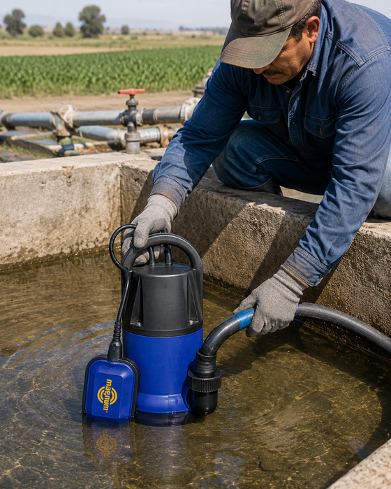Bomba Sumergible Agua 1 HP