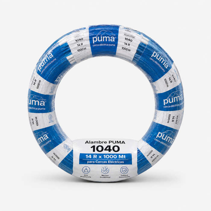 Alambre puma 1040 14 r x 1000 mt para Cercas Electricas