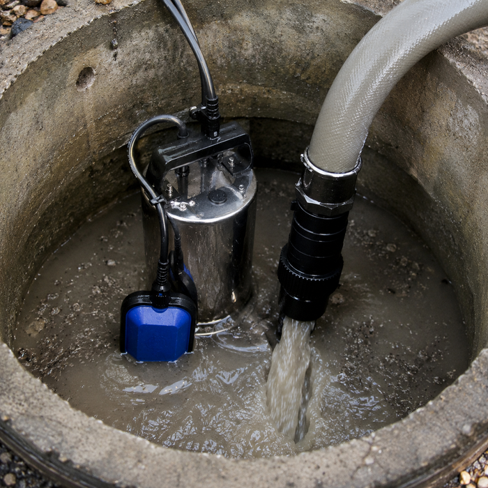 Bomba Sumergible Metálica para Agua Sucia 1 1/2 HP con Flotador | Magnum