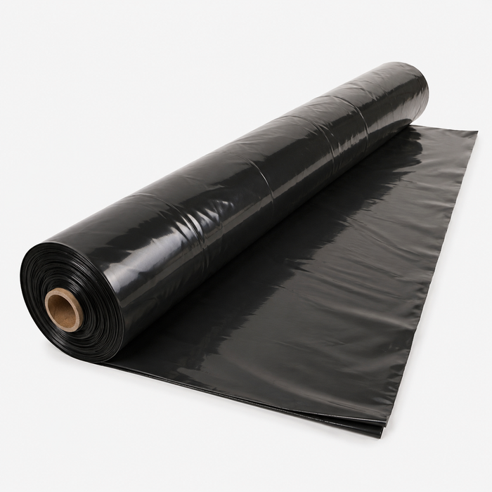 Plástico Negro Calibre 6 para Agricultura – Rollo 2 a 4 m x 100 m