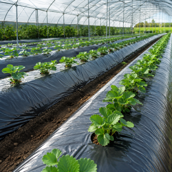 Plástico Negro Calibre 6 para Agricultura – Rollo 2 a 4 m x 100 m