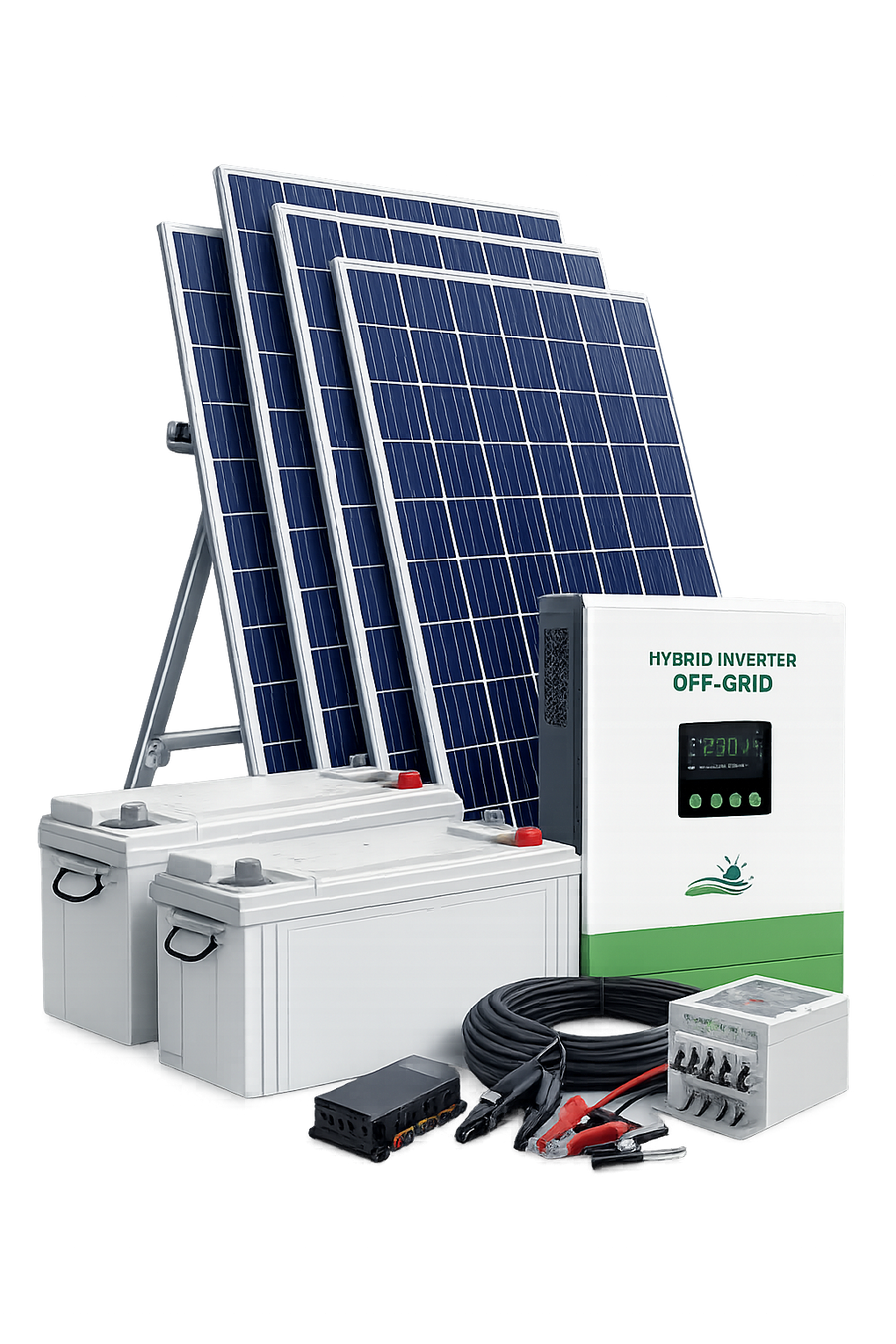 Kit solar residencial