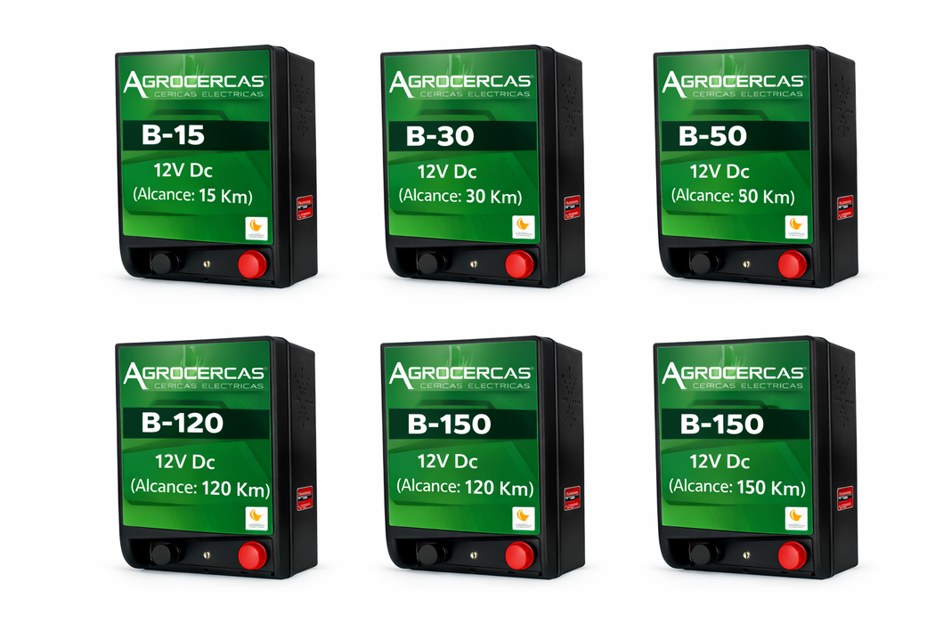 Impulsor Agrocercas B-15  12V Dc (Alcance: 15 Km)