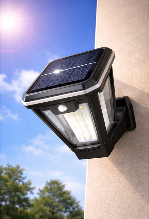 Farola Solar Exterior Sensor Movimiento