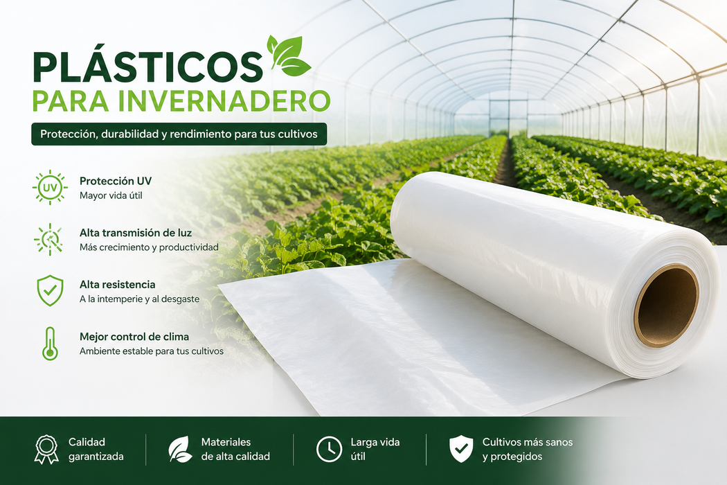 Plastico Invern. Pqa C.8 1.8 A 6M X70mts