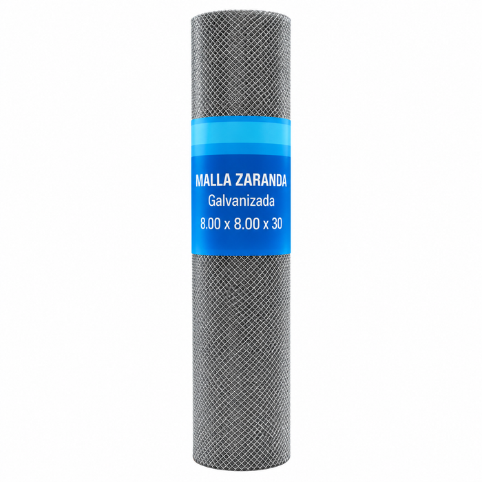 Malla Zaranda Galvanizada 8x8 x 30 m Proalco