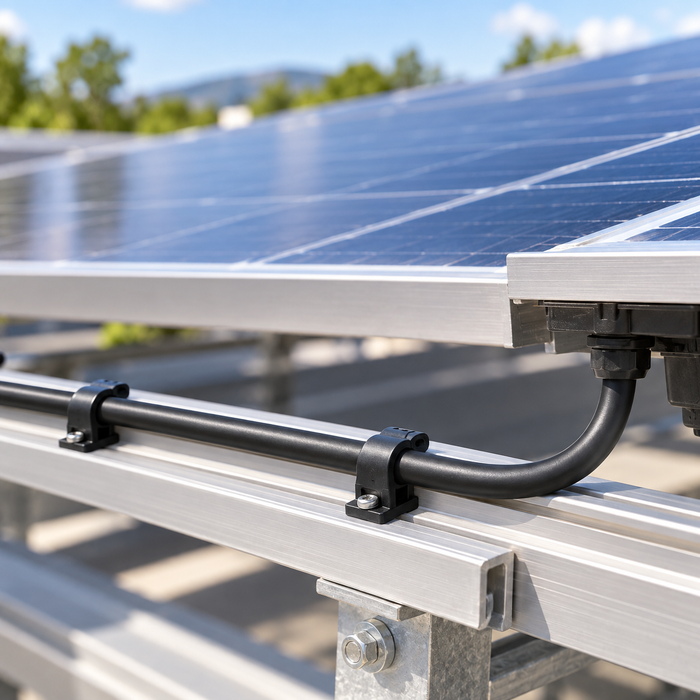 Cable Solar Negro 1x4 mm² 1500V DC – Rollo 1000 m