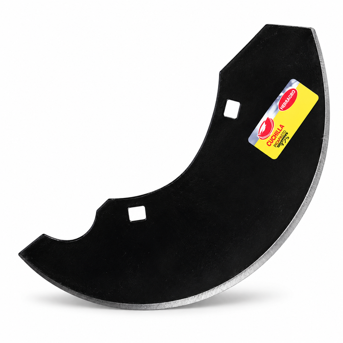 Cuchilla Picapasto Herragro 3775 de 2 Huecos en Acero