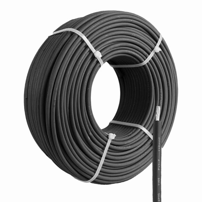 Cable Solar Leader Cable 4 Mm Negro (N)