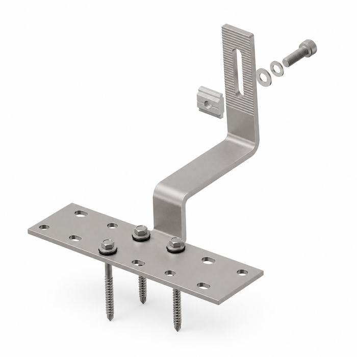Soporte para Teja de Barro Solartech