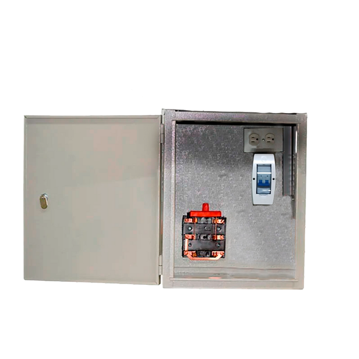 Gabinete Preensamblado para Cerca Eléctrica 110V