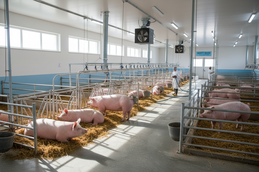 Mejorar producción porcina