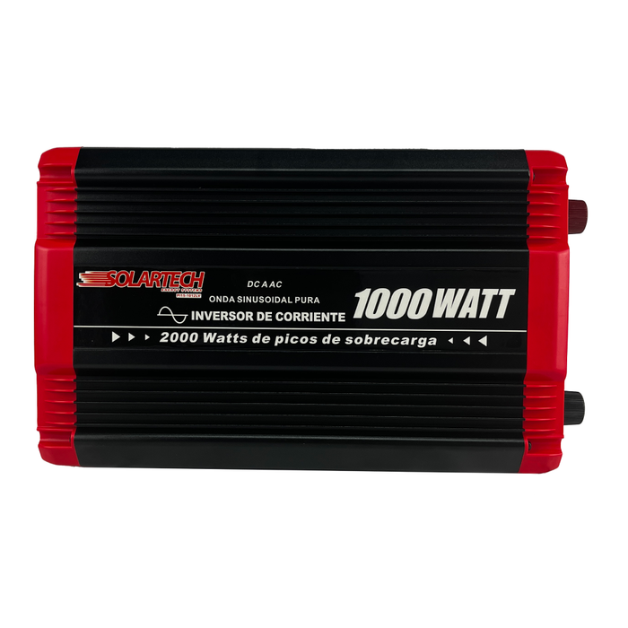 Inversor Onda Pura 1000W 12V Solartech