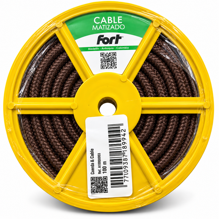 Cuerda Café Calibre 10 x 100 Metros Fort